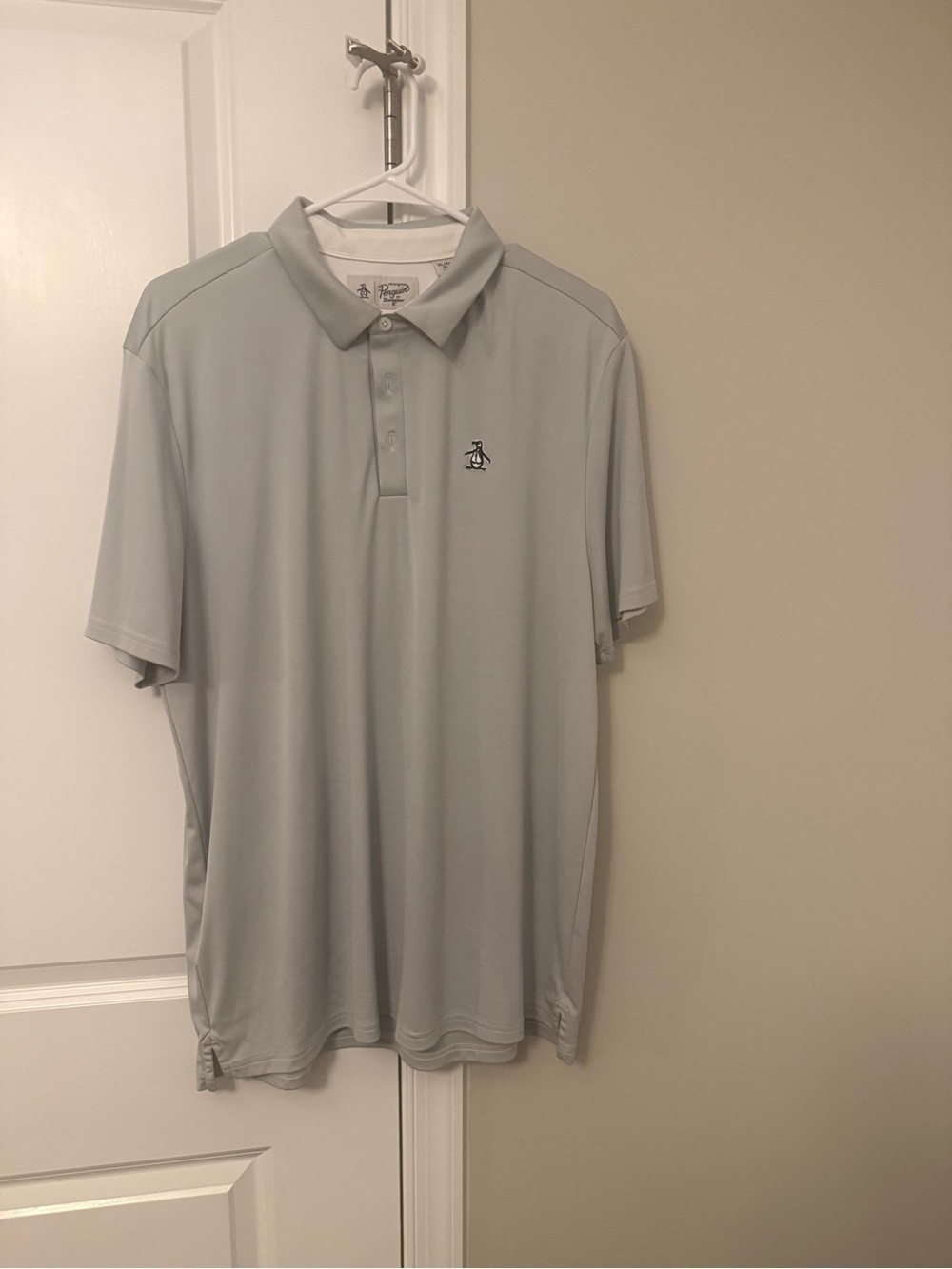 Original Penguin Light Gray Men's Performance Polo